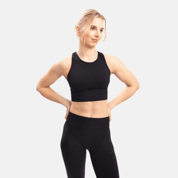 Brassière Ouverte Noir
